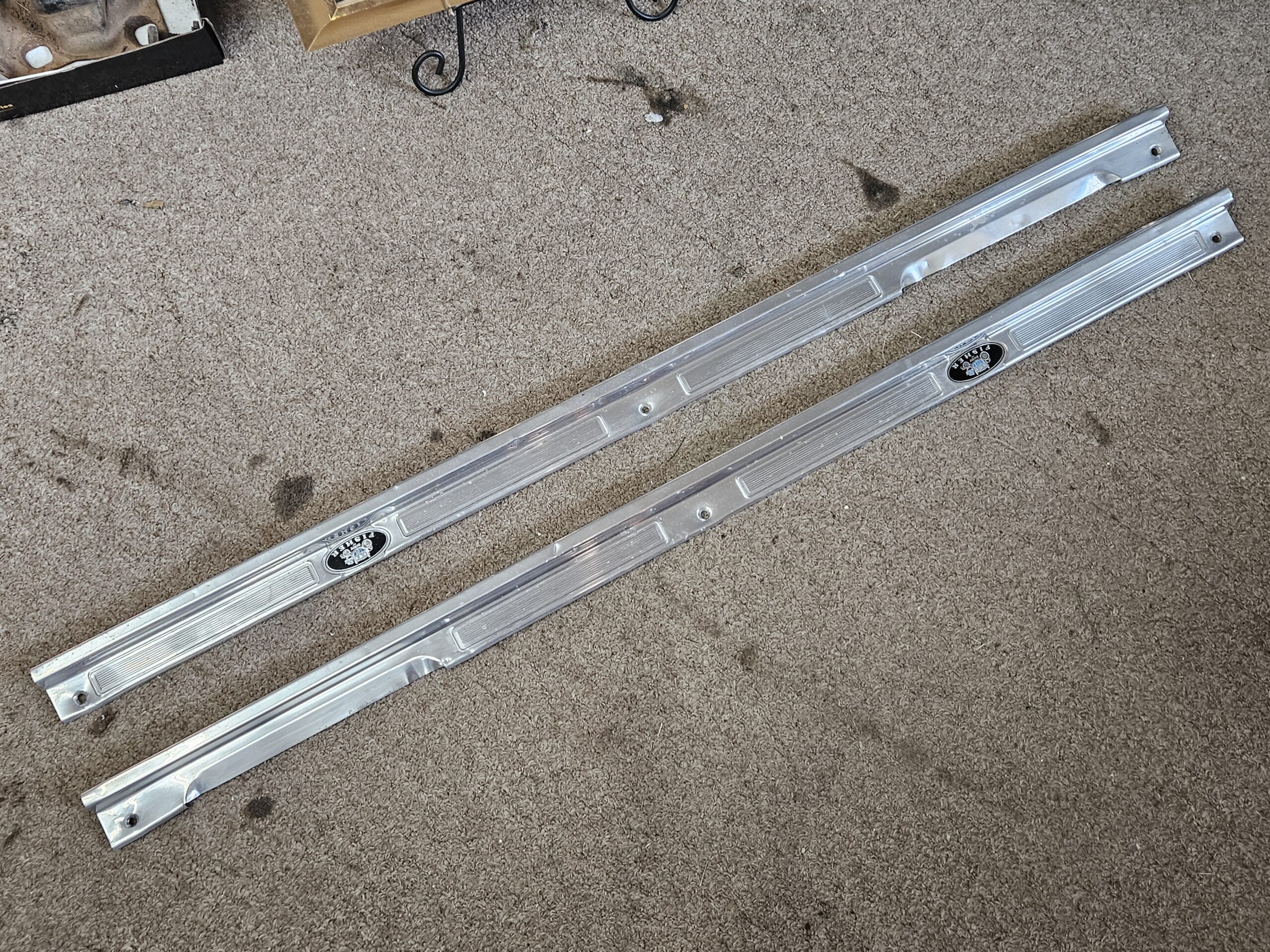 Used Set of 74-77 Vega (and other H-Bodies) Sill Plates, very nice condition