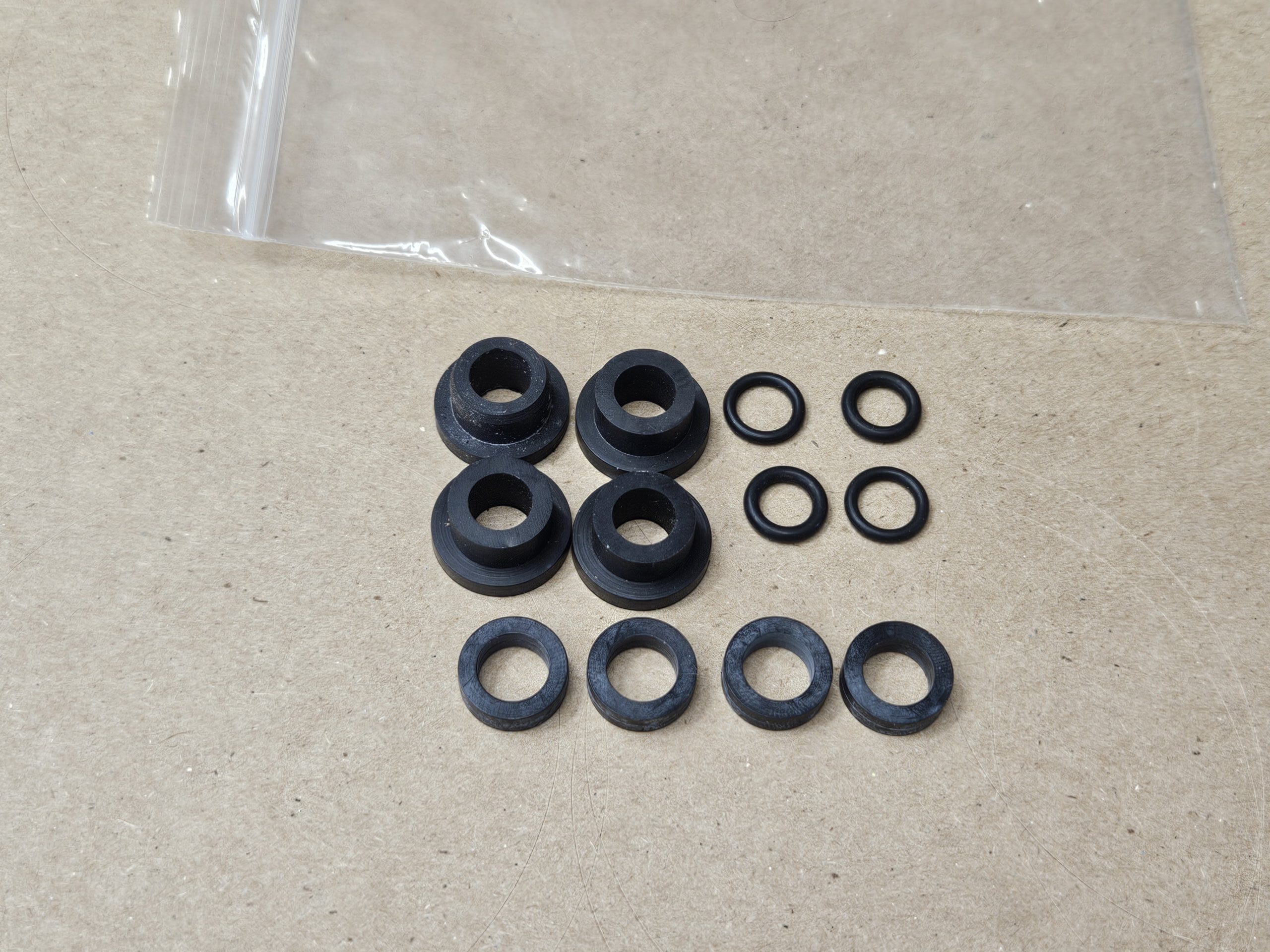 Cosworth Vega Fuel Injection O-Rings and rubber Bushings