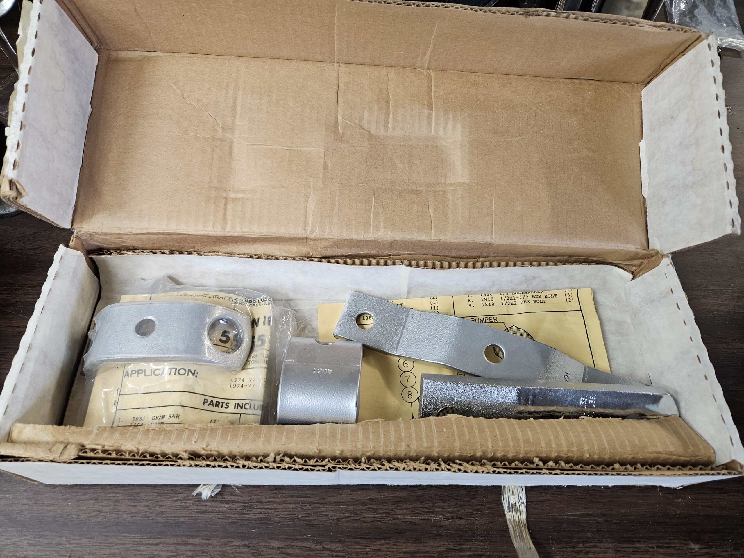 Trailer Hitch for 74-77 Vega/Astre NOS