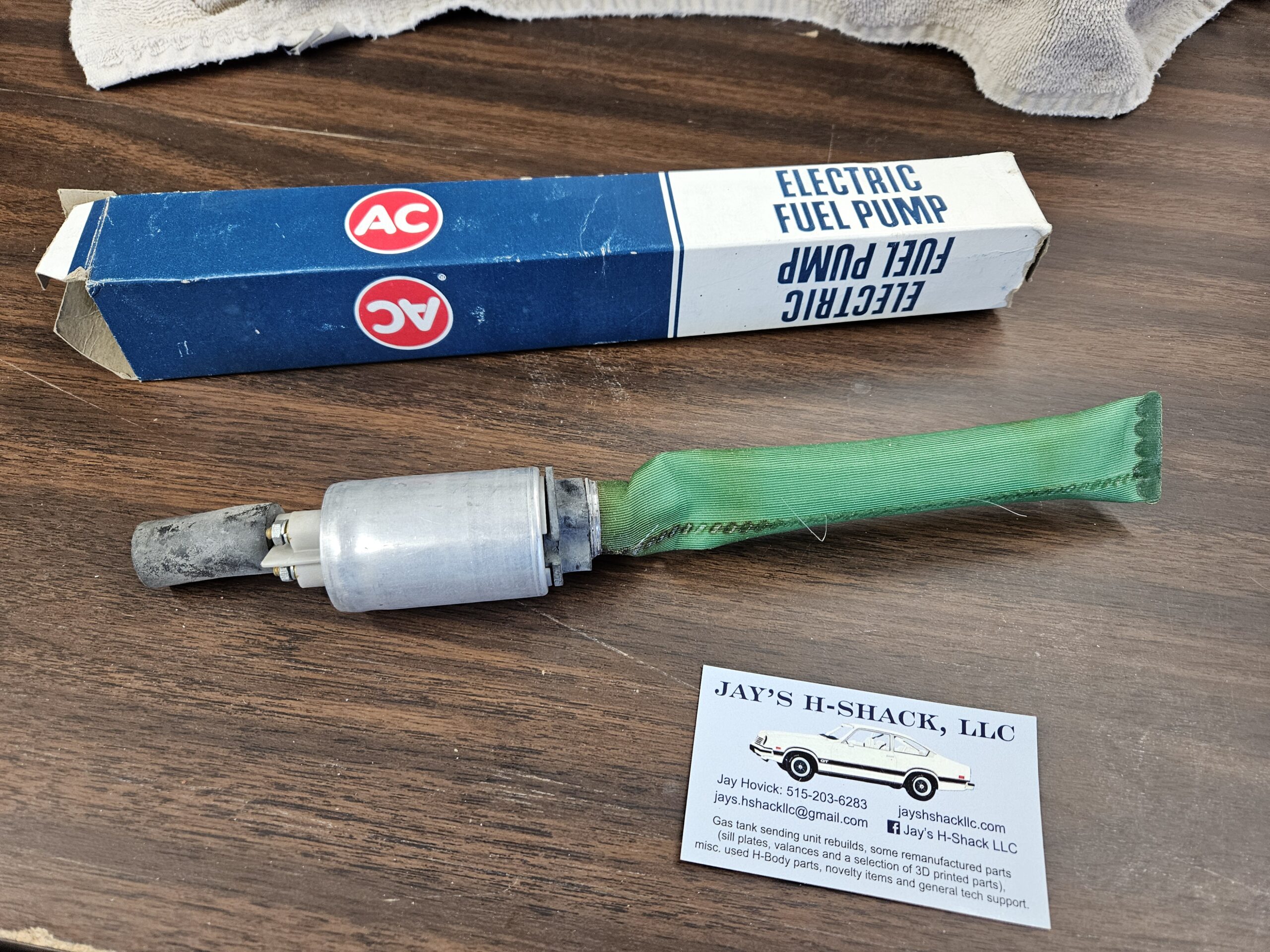 AC Fuel Pump w/sock NOS Vega/other H-Body