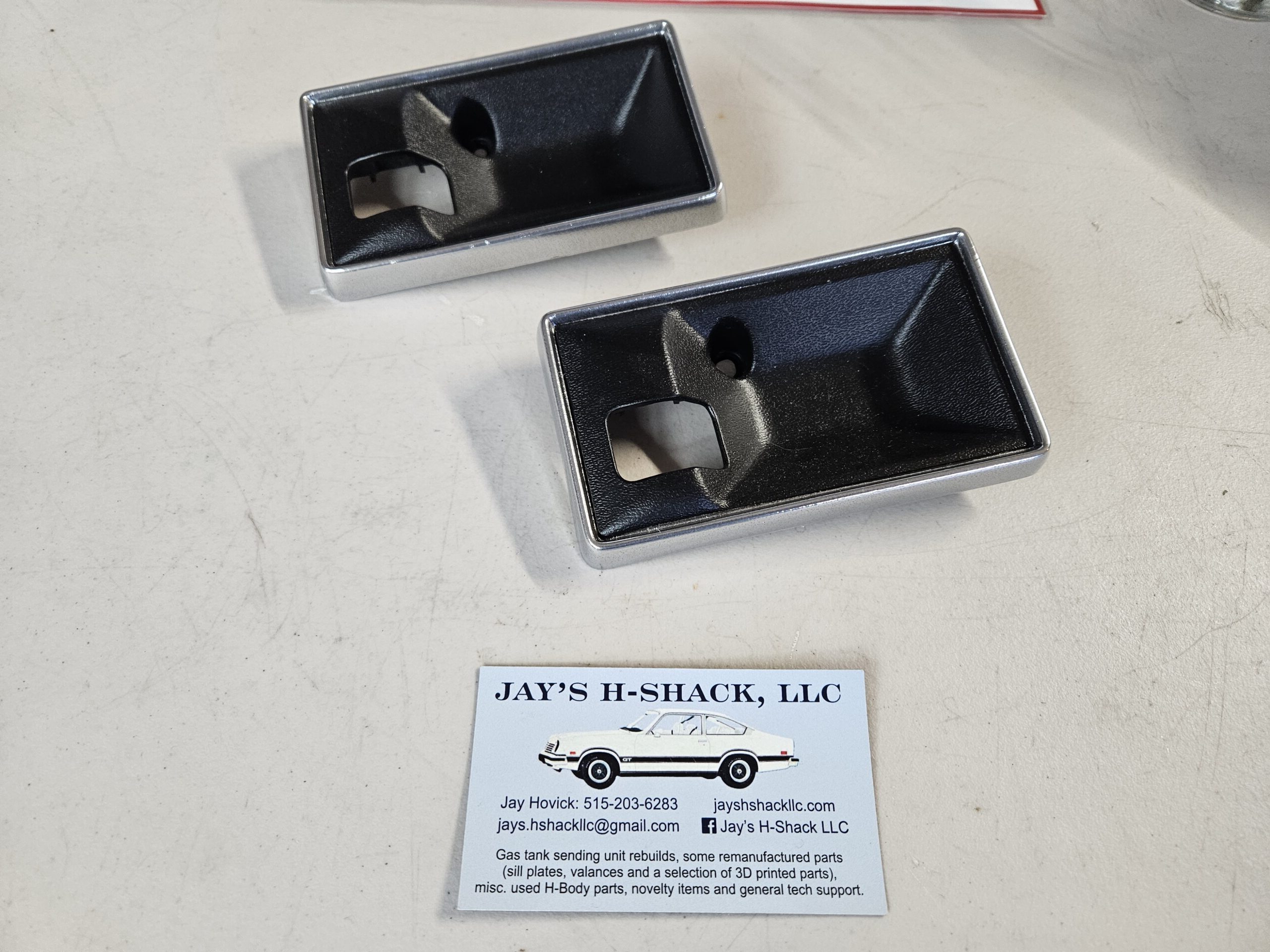 Vega Driver Side Door Handle Escutcheon