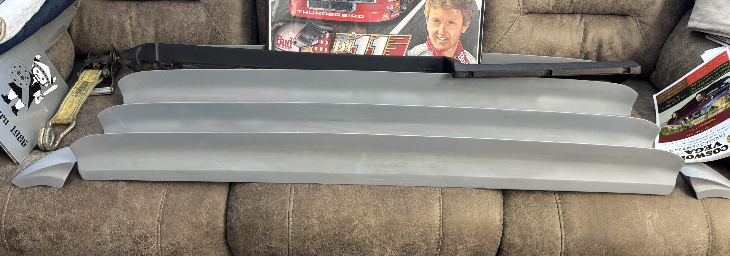 Astre/Vega 3 Piece Hatch Spoiler (reproduced in fiberglass)