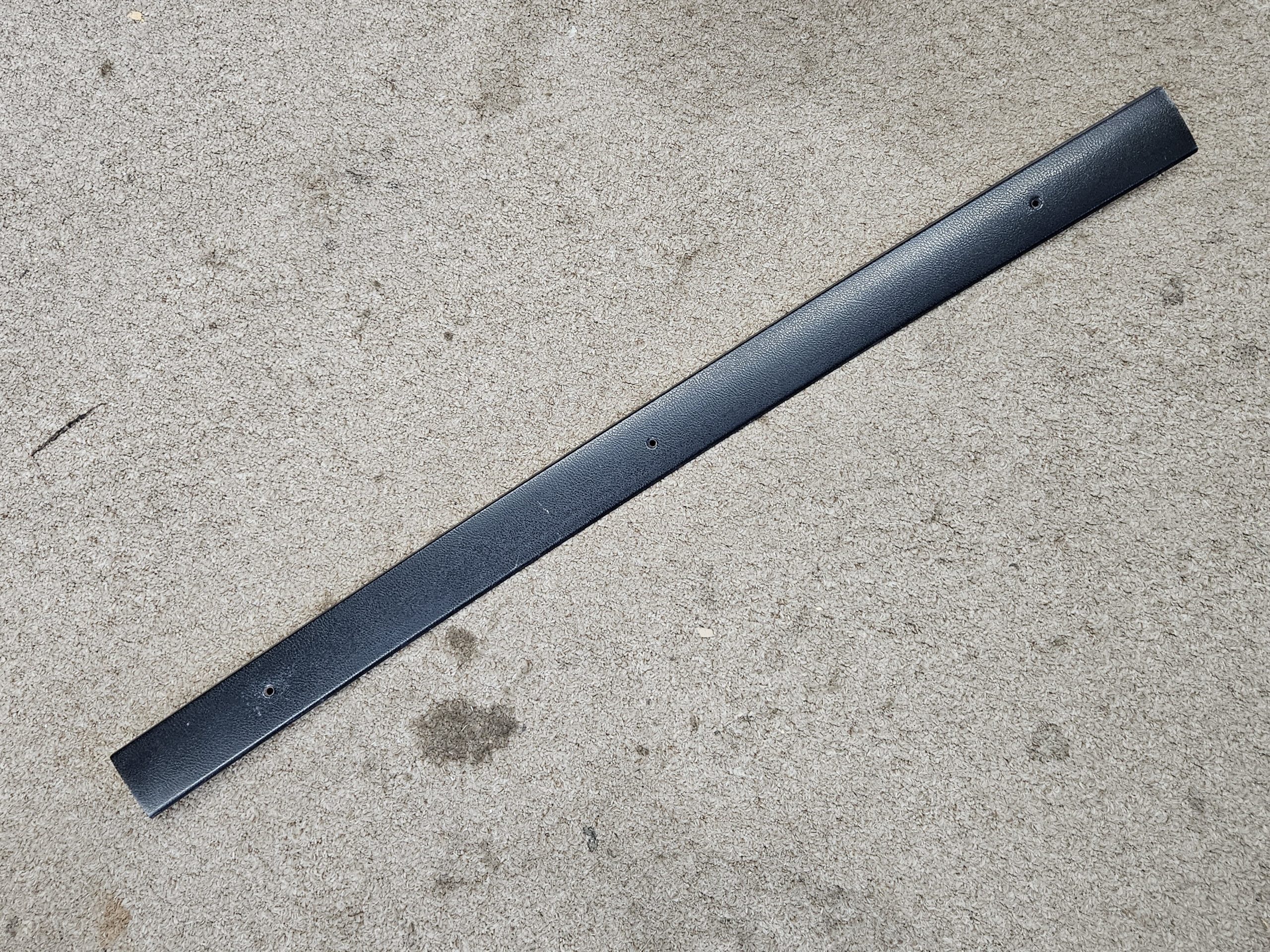 Vega Headliner Hatchback Trim Piece, back hatch area (metal)