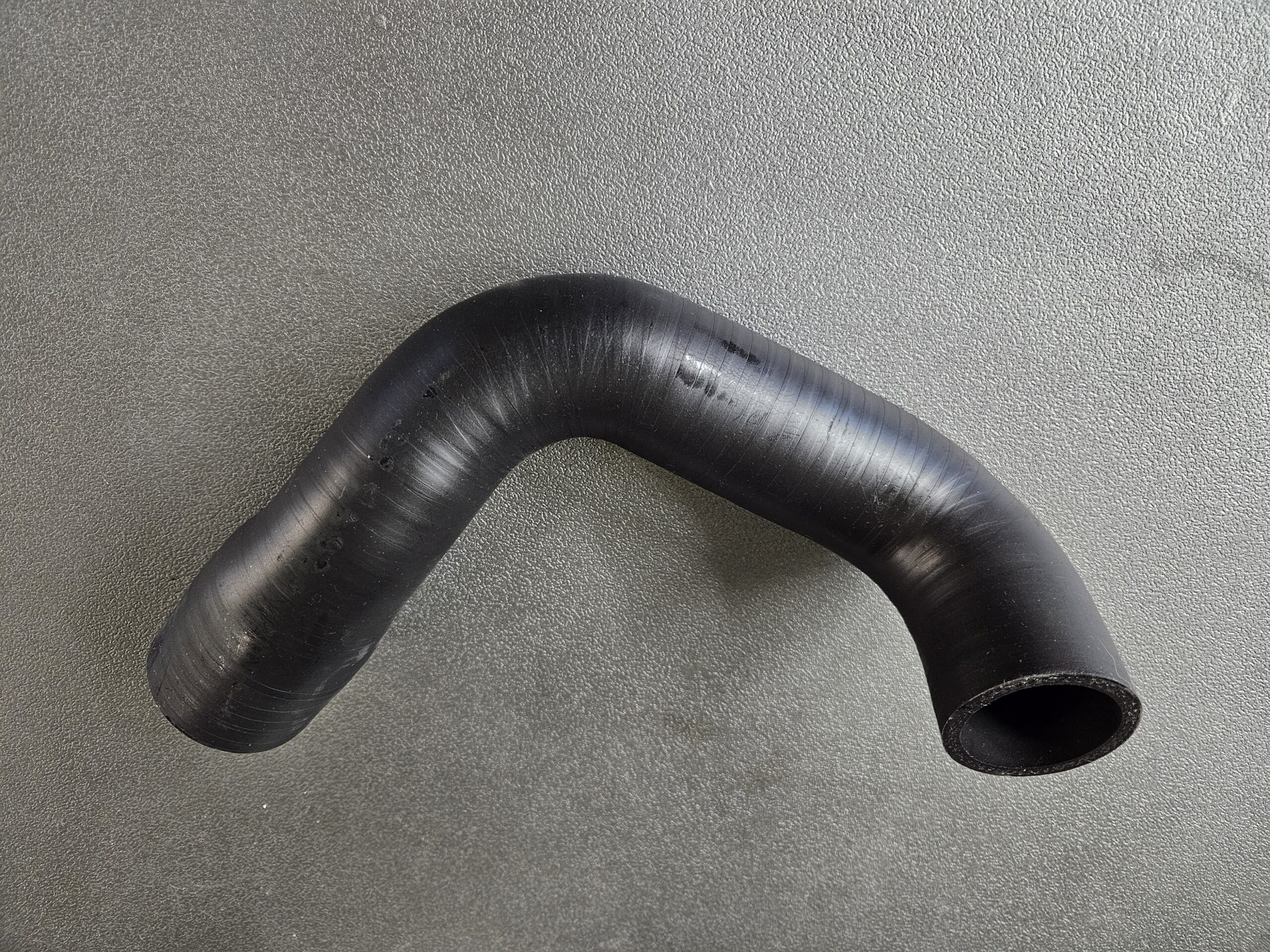 Cosworth Vega Lower Radiator Hose (reproduction) painted flat black
